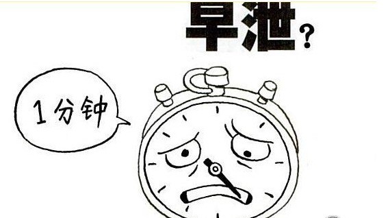 早泄示意图